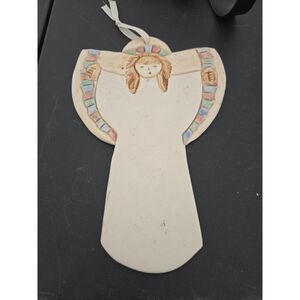 Vintage Clay Handcrafted Angel Wall Hanging